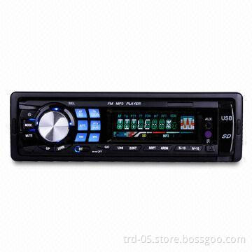Car Radio Player with Detachable Panel, RDS Function, U-disk, SD and MMC Card Slots
